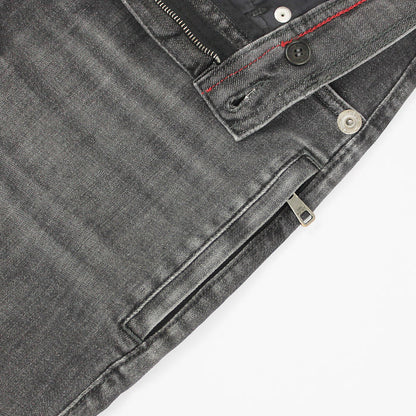 Neil Barrett - Soft Stretch Cotton Skinny Jeans in Grey - Nigel Clare