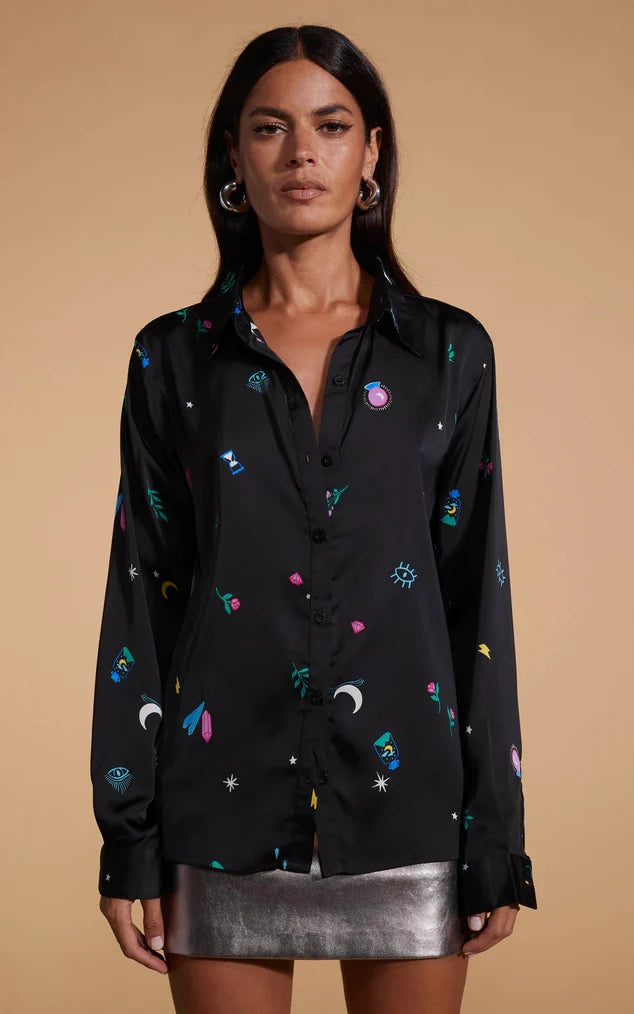 NEVADA SHIRT (MYSTIC DITZY)