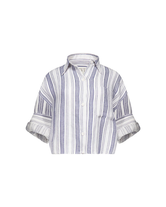 IVORY / NAVY