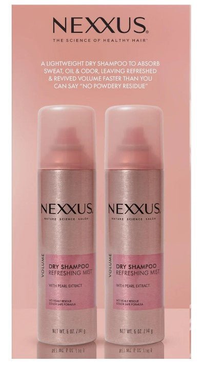 Nexxus Volume Dry Shampoo Refreshing Mist 5 Ounce (Pack of 2) - Wichita Home Outlet