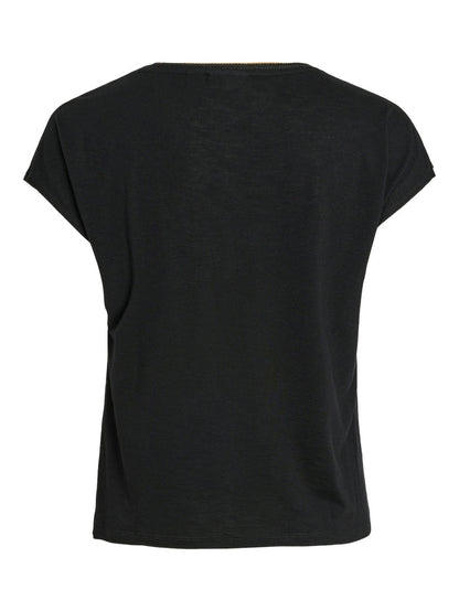 Noely Glitter Top (Black)