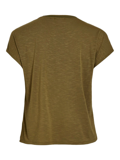 Noely Glitter Top (Gothic Olive)