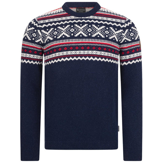 Giesswein Nordic Sweater 2 - bleu foncé 548