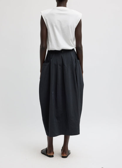 NYLON LANTERN SKIRT