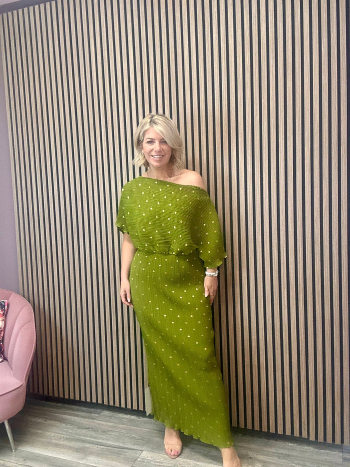 Olive Tilly Dress (Green)