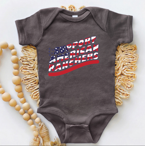 Patriotic - Support American Ranchers – Infant/Toddler/Youth
