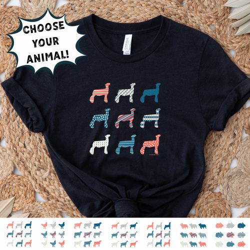 Patriotic Bundle-CHOOSE YOUR ANIMAL- Bella Canvas T-Shirt