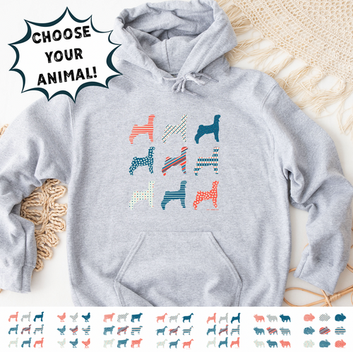 Patriotic Bundle-CHOOSE YOUR ANIMAL– Hoodie