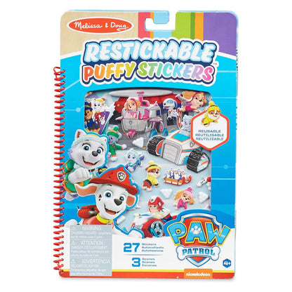 Jakes Mountain PAW Patrol Restickable Puffy Stickers activity book