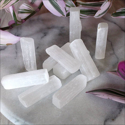 Pebble House - Raw Selenite Wand - Mini (Crystals & Stones)
