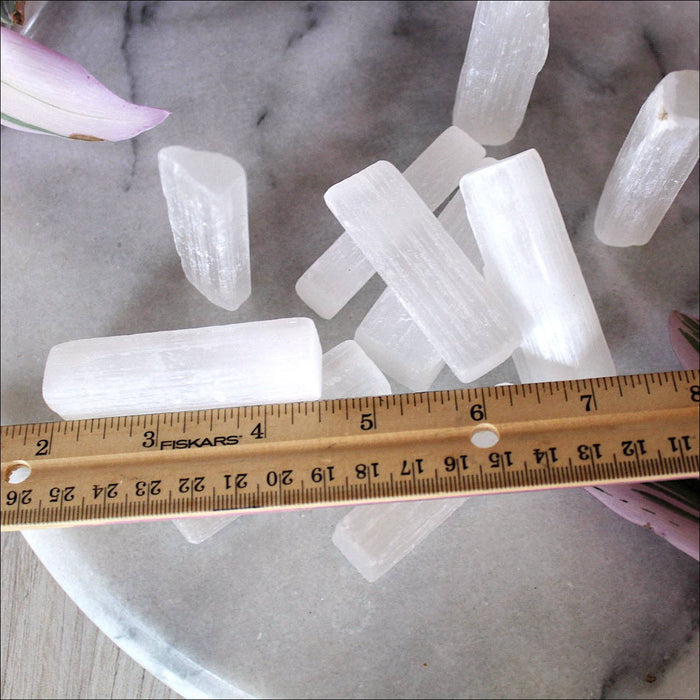 Pebble House - Raw Selenite Wand - Mini (Crystals & Stones)