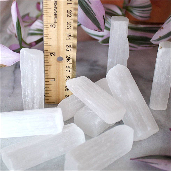 Pebble House - Raw Selenite Wand - Mini (Crystals & Stones)