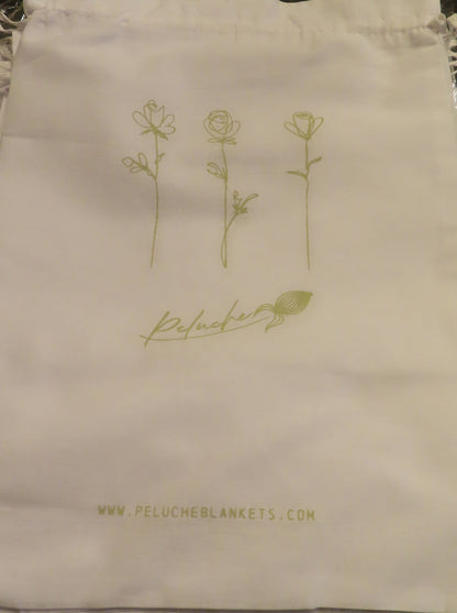 Peluche Bébé Lambswool Blanket + Canvas Bag
