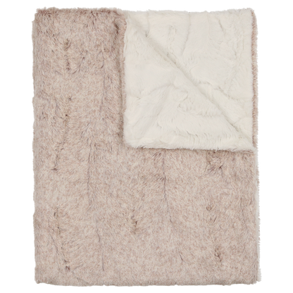 Peluche Bébé Lux Fur Blanket + Canvas Bag
