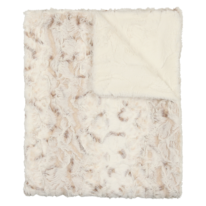 Peluche Bébé Lux Fur Blanket + Canvas Bag