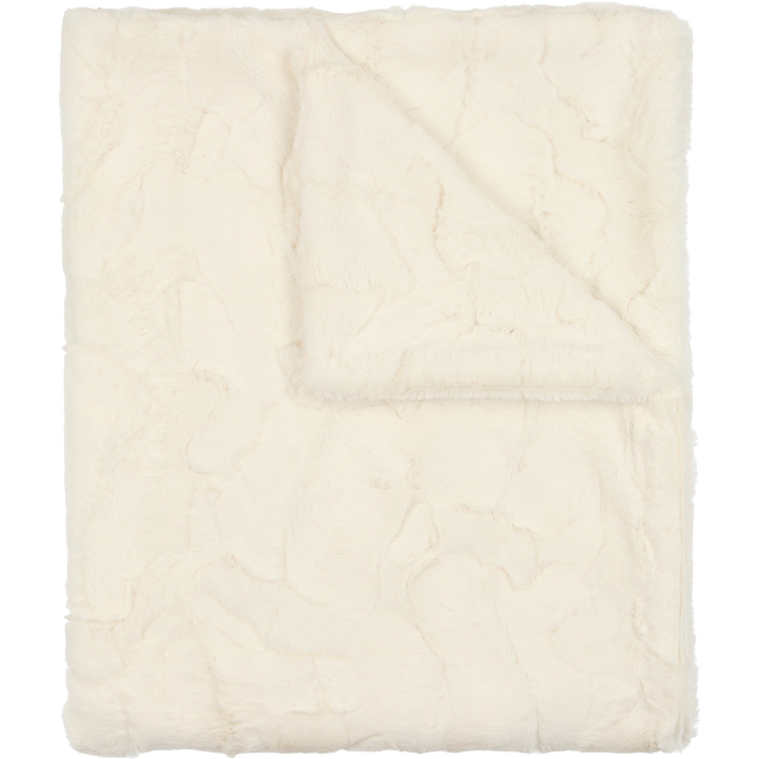 Peluche Bébé Lux Fur Blanket + Canvas Bag