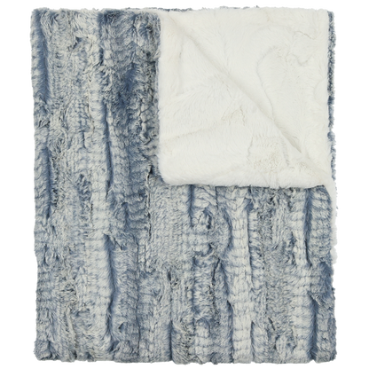 Peluche Bébé Lux Fur Blanket + Canvas Bag