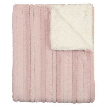 Peluche Bébé Lux Fur Blanket + Canvas Bag