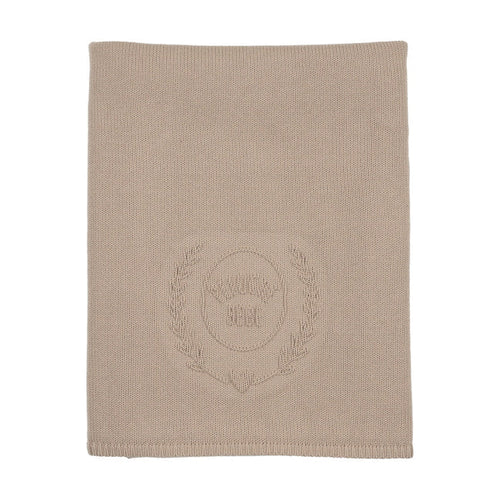 Peluche Embossed Knit Blanket