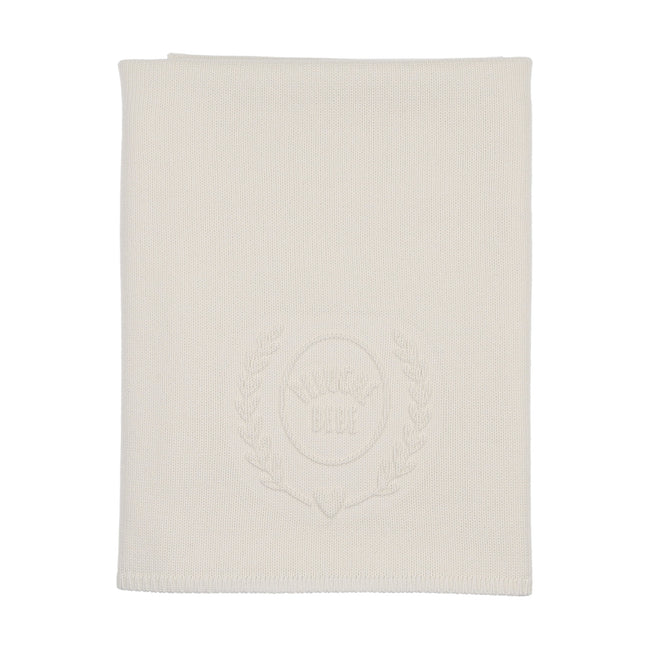 Peluche Embossed Knit Blanket