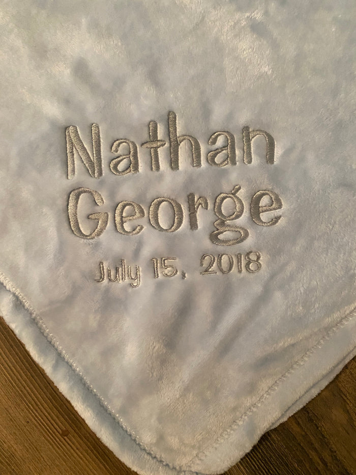 Personalized Baby Blanket