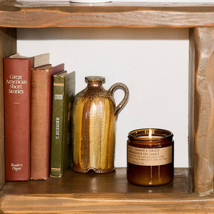 P.F. Candle Co. - Teakwood & Tobacco - Large Concentrated Candle