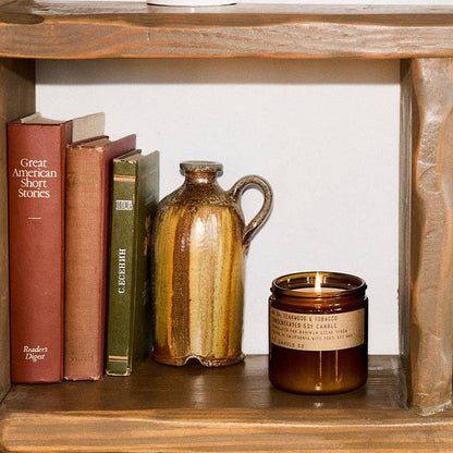 P.F. Candle Co. - Teakwood & Tobacco - Large Concentrated Candle