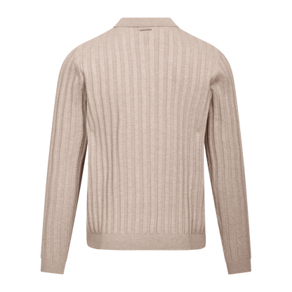 Urban Pioneers Male Phillip Half-zip SWEATER LIGHT SAND