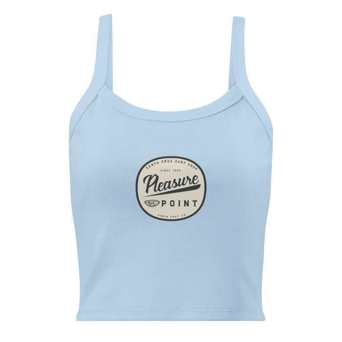 Pleasure Point Santa Cruz Tank Top for Women - Stylish and Comfortable Micro-Rib Design