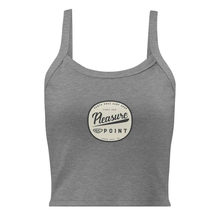 Pleasure Point Santa Cruz Tank Top for Women - Stylish and Comfortable Micro-Rib Design