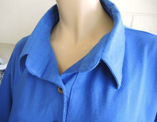 Plusss Stretch Cotton Polo Top (Many Colours)