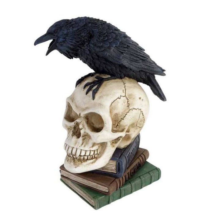 Poe's Raven Skull