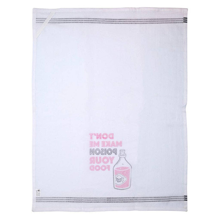 Poison Your Food Tea Towel - Closeout | Funatic - Wichita Home Outlet