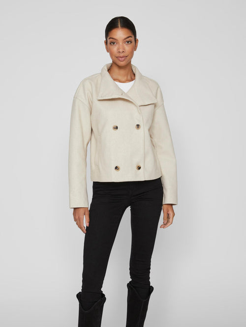 POKA SHORT JACKET (SUPER LIGHT NATURAL)
