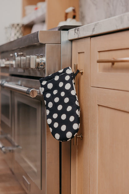 Polka Dottie: 2 Oven Mitt + 1 Pot Pad Bundle Pack