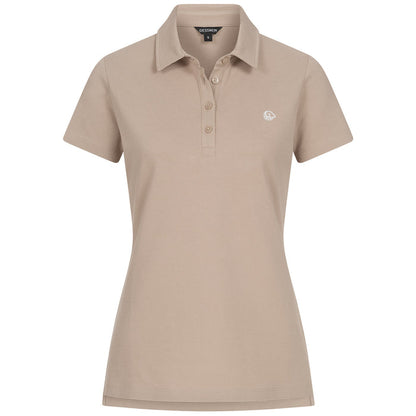 Giesswein Organic Cotton Polo W - sable melé 212