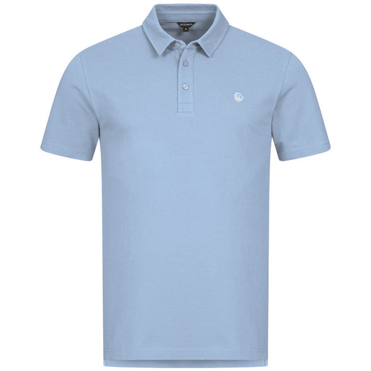 Giesswein Organic Cotton Polo M - ciel bleu 519