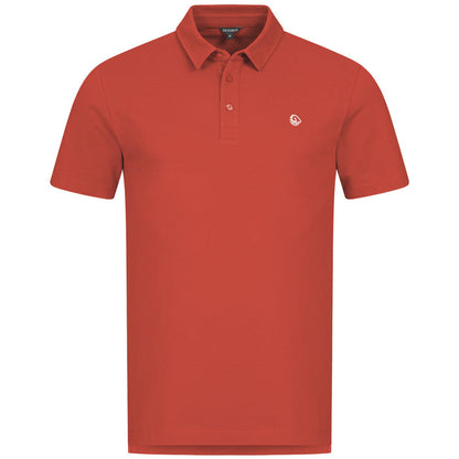 Giesswein Organic Cotton Polo M - flamme rouge 343