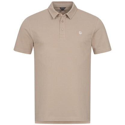 Giesswein Organic Cotton Polo M - sable melé 212