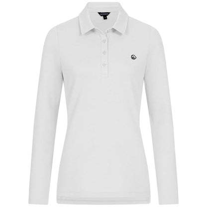 Giesswein Organic Polo Longsleeve W - blanc arctique 011