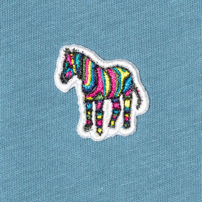 PS Paul Smith - Reg Fit Zebra T-Shirt in Blue - Nigel Clare