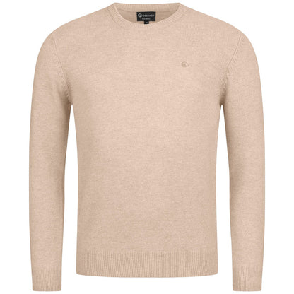 Giesswein Pullover Wool O-Neck M - sable melé 212