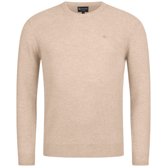 Giesswein Pullover Wool O-Neck M - sable melé 212