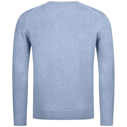 Giesswein Pullover Wool O-Neck M - ciel bleu 519