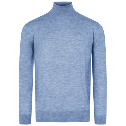 Giesswein Turtleneck Men - ciel bleu 519