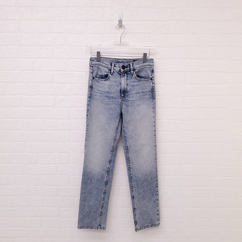 RAG & BONE ACID WASH SKINNY JEANS - SIZE 24