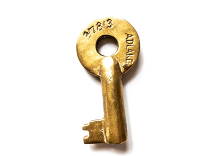 Railroad Key Adlake ACL RR Brass Skeleton Keys Set Atlantic Coast Line
