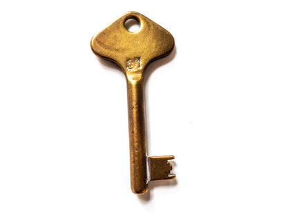 Railroad Key Adlake ACL RR Brass Skeleton Keys Set Atlantic Coast Line