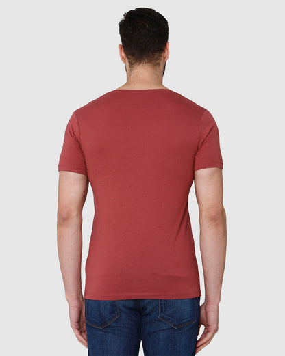 Red Crew Neck T-Shirt