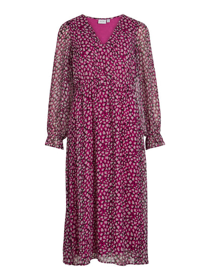 REENA MIDI DRESS (ORCHID)